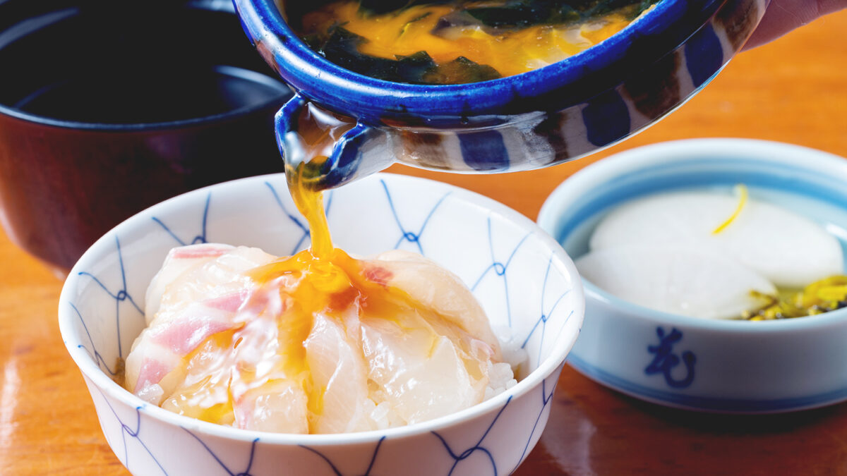 イメージ：Hozumitei’s recommended sea bream dishes